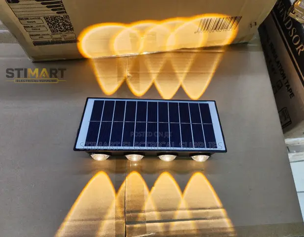 Mwanga wa Ukutani wa Solar 40W Wenye Macho 4 - 1