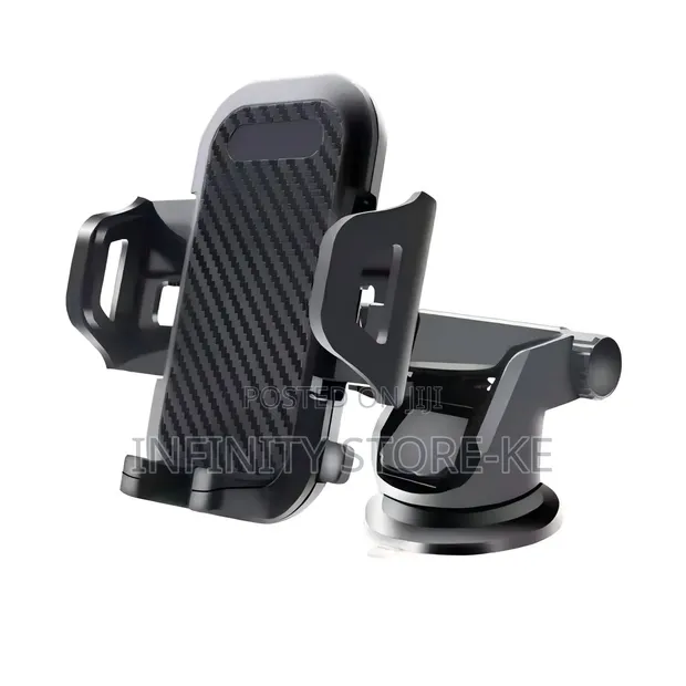 Car Phone Holder - Black Suction - 1