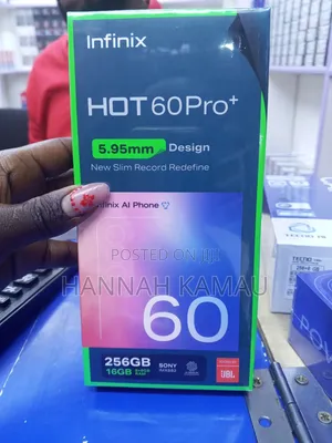 New Infinix Hot 60 Pro+ 256GB