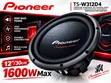 Pioneer 12" 1600W Double Coil Subwoofer Speaker - 1