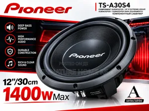 Pioneer 12" 1400W Single Coil Subwoofer Speaker