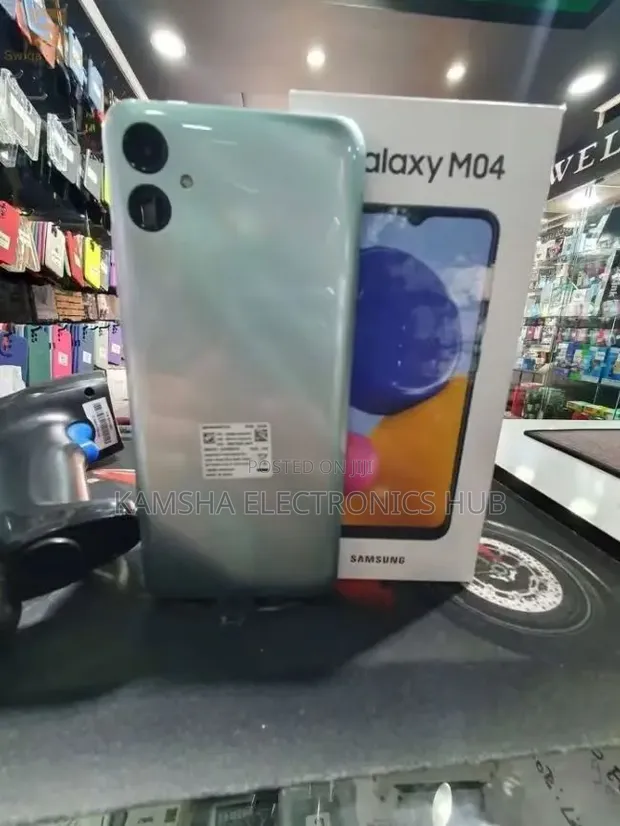 Samsung Galaxy M04 Mpya 64GB Bluu - 1