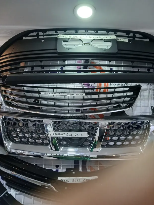 Assorted Vehicle Grilles for Nissan Hardbody, Fielder, Nze, Probox, Hiace - 1