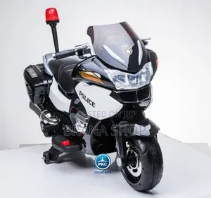 Pikipiki Imara ya Polisi ya Watoto 24V