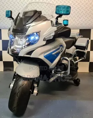 Pikipiki ya Kipekee ya Polisi kwa Watoto - 24V Umeme