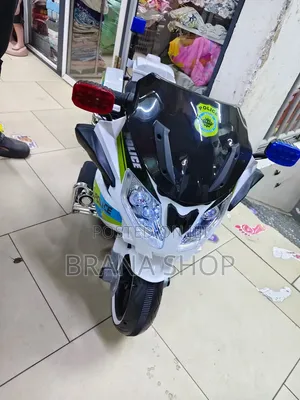 Baiskeli ya Watoto ya Polisi ya Strong-Style 24V