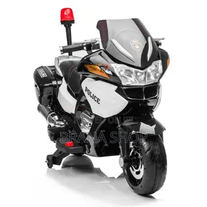 Premium Police Ride-on 24V Kids Motorcycle with Lights & Music