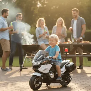 Trendy Police Officer 24V Kids Electric Motorcycle