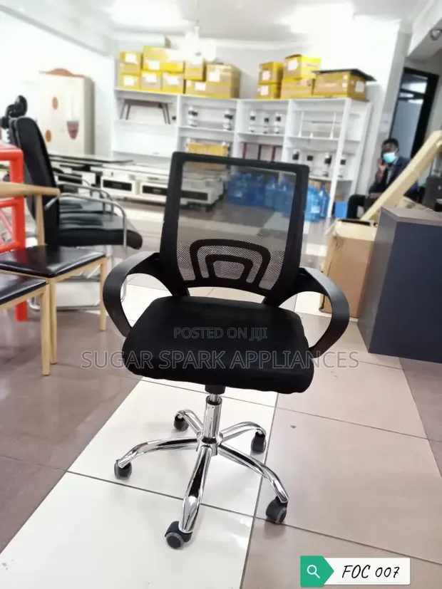 Assembled Executive Office Chair - Black - 1