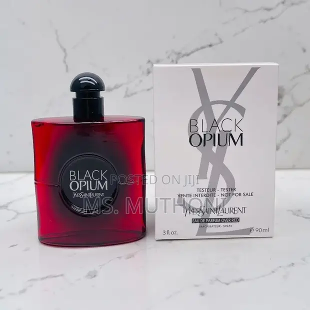 Yves Saint Laurent Black Opium Eau de Parfum Over Red Tester 90ml - 1