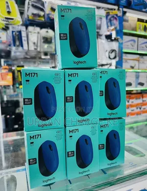 Logitech M171 Wireless Mouse (Blue)