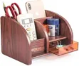 Glosen Wooden Desk Organizer - Home, Office, School - 1