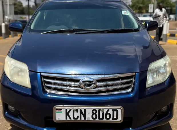 Toyota Axio 2010 Nyeusi Matt - 1