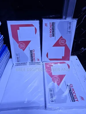 A5 Self-Adhesive White Envelopes (Pakiti ya 50)