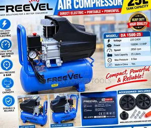 Freevel 25L Air Compressor (Model: DA 1500-25)