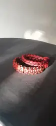 Paracord Bracelets - Orange, Pair - 1