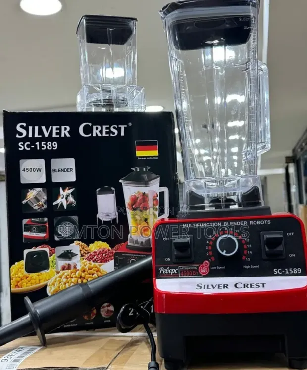 Silver Crest SC-1589 2-in-1 Commercial Blender - 1