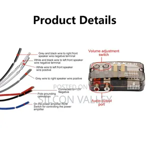 BNK High to RCA Audio Converter