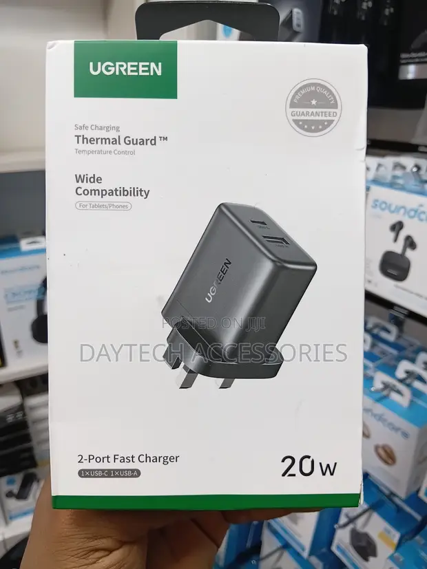 UGREEN Chaja ya Haraka ya Port 2 (20W) - 1