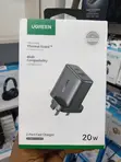 UGREEN 20W USB-C PD & USB-A Wall Charger - Nyeusi - 2