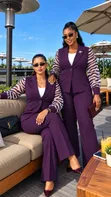 Sem-Turkey Ladies 2-Piece Trouser Suit - 3