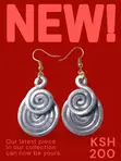 SKG Kenya Handcrafted Silver Earrings - 1