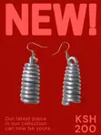 SKG Kenya Handcrafted Silver Earrings - 5