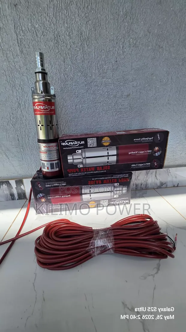 Rutan 50m Solar Water Pump - 1