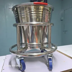 Stainless Steel Kick Bucket - Hospital Clinical Waste Bin
