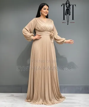 Long Maxi Dress - Multi-Color