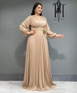Long Maxi Dress - Multi-Color - 1