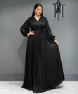 Long Maxi Dress - Multi-Color - 5