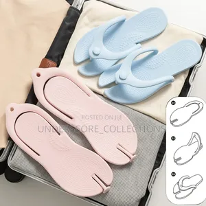 Detachable Flip Flop Foldable Bathroom Slippers