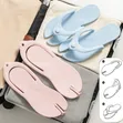 Detachable Flip Flop Foldable Bathroom Slippers - 1