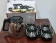 Heat Resistant Borosilicate Glass 5-in-1 Tea Pot Set - 2