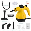 Steam Cleaner Yote ya Umeme 9-in-1 - Njano - 1