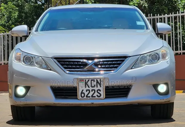 Toyota Mark X 2011 Silver - 1