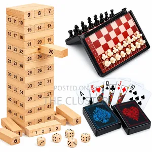 3-in-1 Board Game Set
