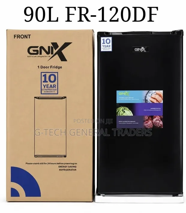 GNIX 90L Friji la Mlango Mmoja wa Frost (FR-120DF) - 1