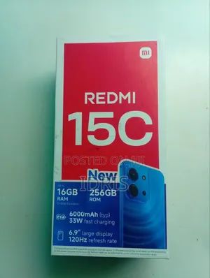 Xiaomi Redmi 15C 4G 256GB Red (Cracked Screen)