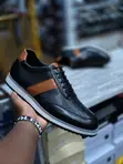Timberland Viatu vya Wanaume vya Kahawia vya Ngozi vya Smart Casual - 2