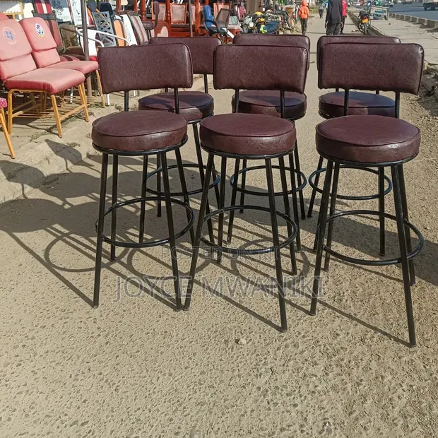 Brown Counter Stools / Bar Stools - 1
