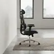 Ergonomic Office Chair with Dual Spine Backrest Support - 5