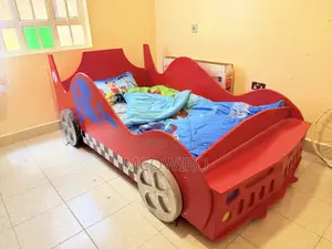 Race Car Themed Toddler Bed - Brand New