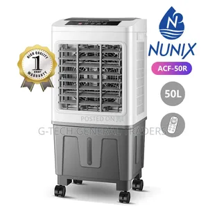 Nunix ACF-50R 50L Air Cooler na Remote (Mwaka 1 wa Dhamana)