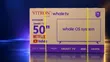 Vitron 50" QLED Smart Whale TV (HTC50QW) - 1