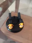 Cute Cartoon Bunny 2-in-1 Car Phone Holder & Parking Plate - 1