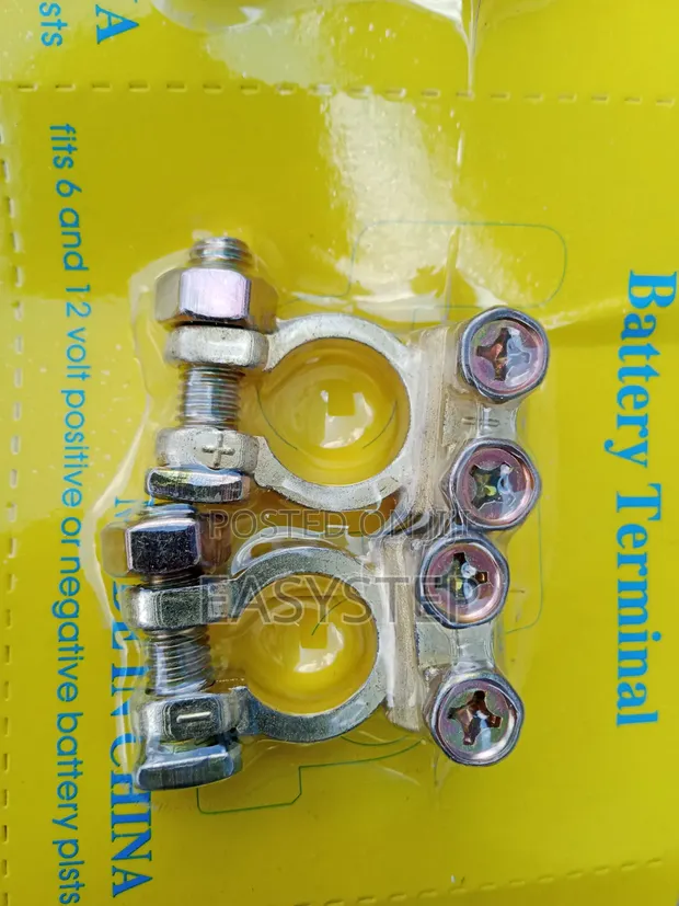 Universal Car Battery Terminals - Jozi ya 6V/12V - 1