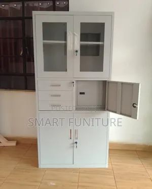 Brand New 1/2 Glass Cabinet with Adjustable Shelves