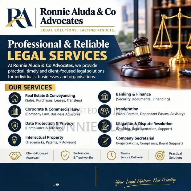 Ronnie Aluda & Co. Advocates - Legal Services - 1
